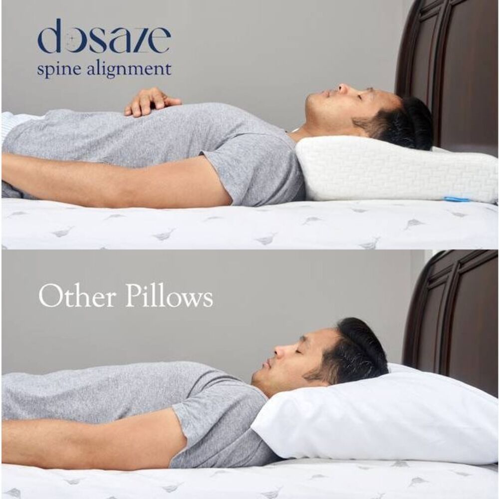 Dosaze Contoured Orthopedic Pillow - Standard NiB - Picture 6 of 6